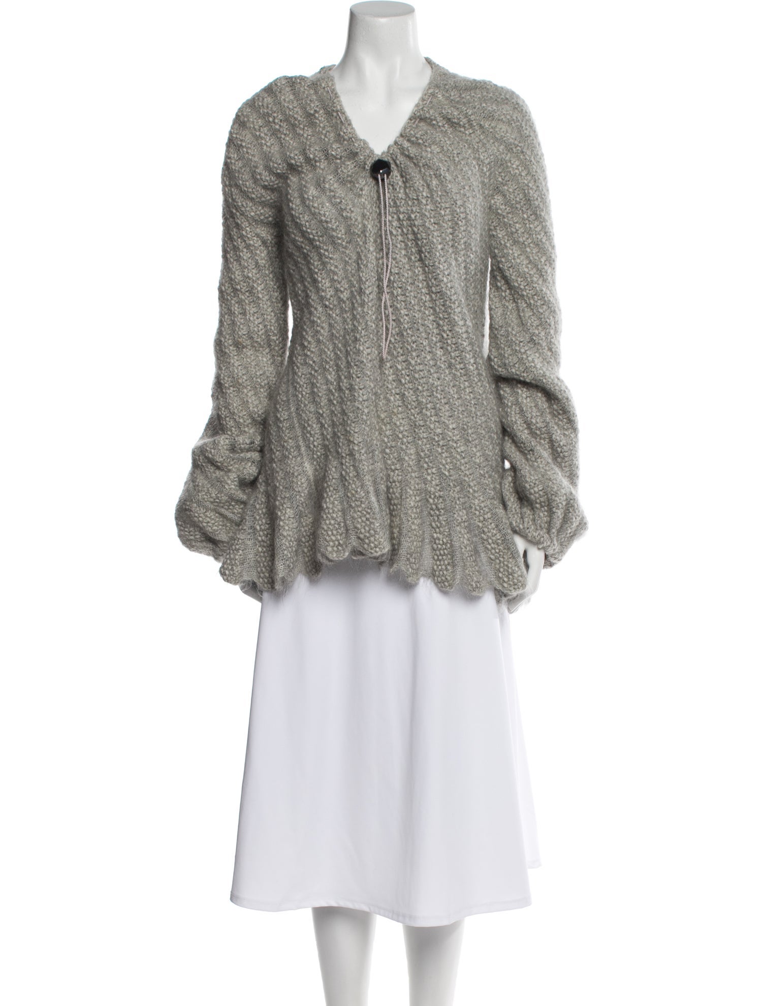 Nina Ricci Wool V-Neck Sweater