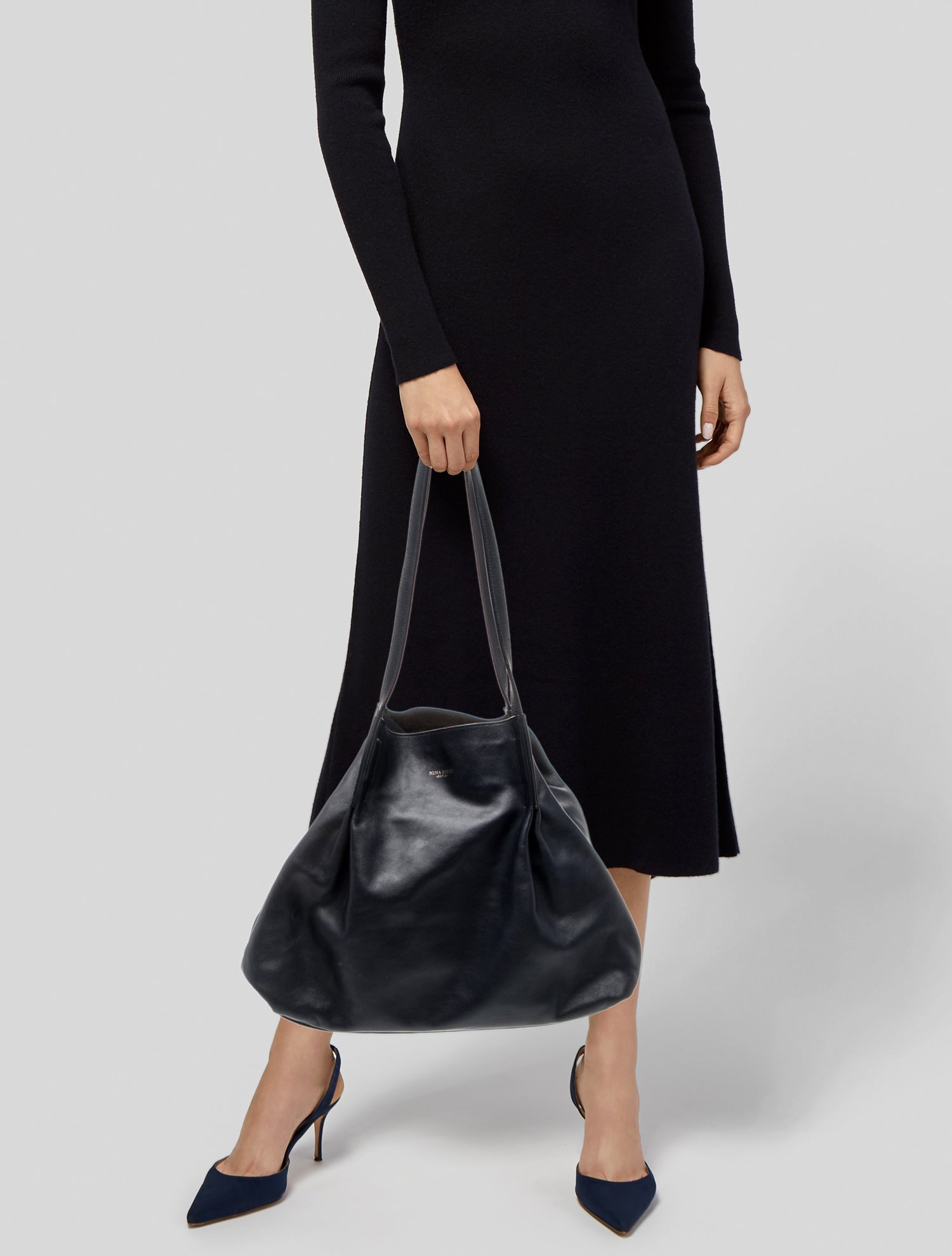 Nina Ricci Leather Shoulder Bag