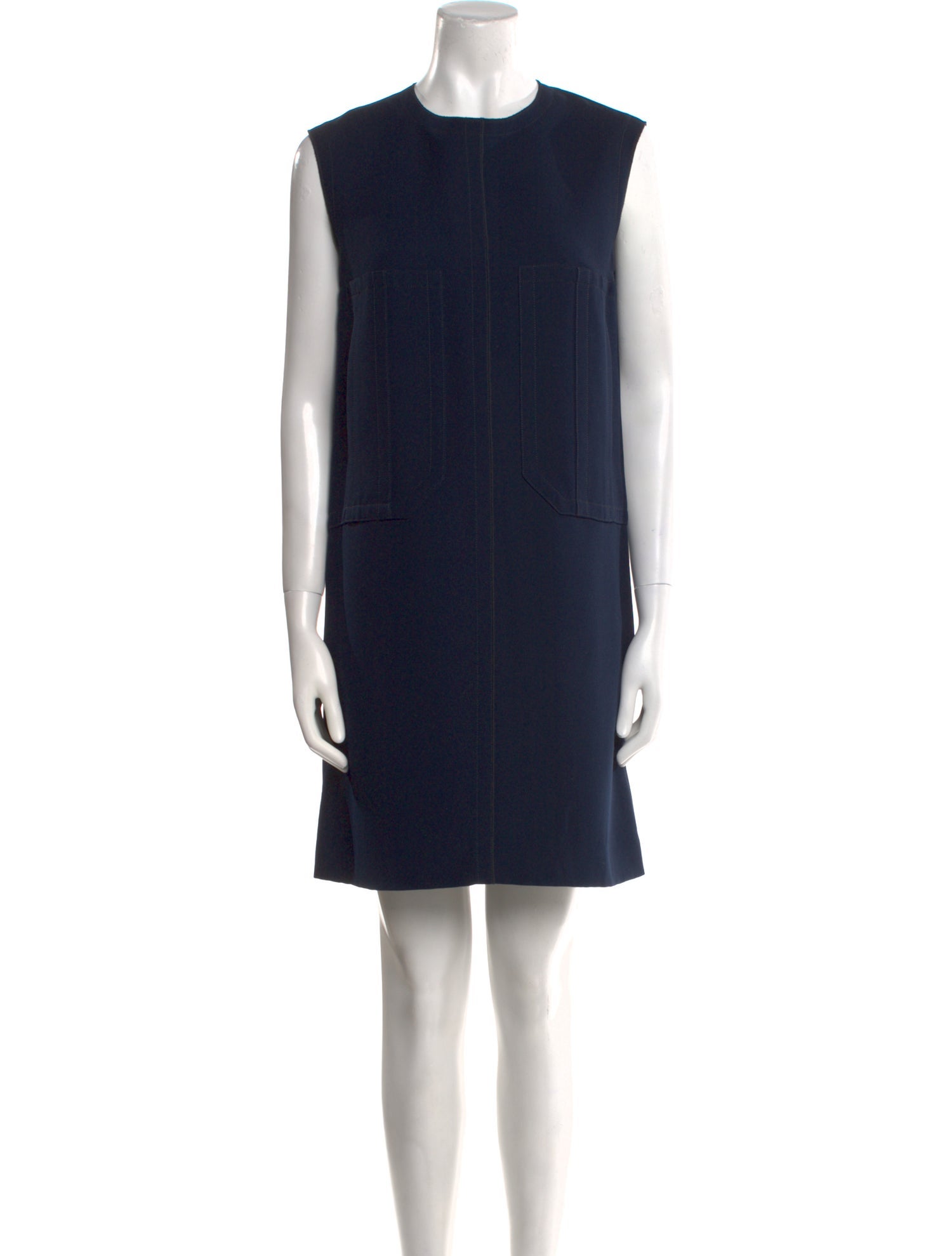 Nina Ricci Crew Neck Mini Dress