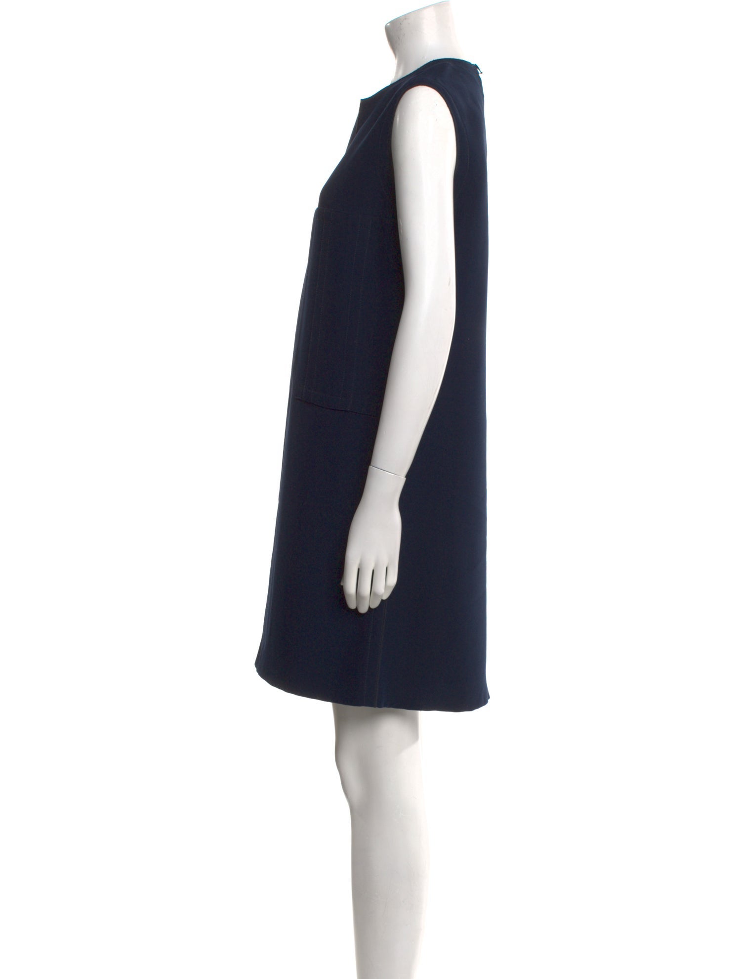 Nina Ricci Crew Neck Mini Dress