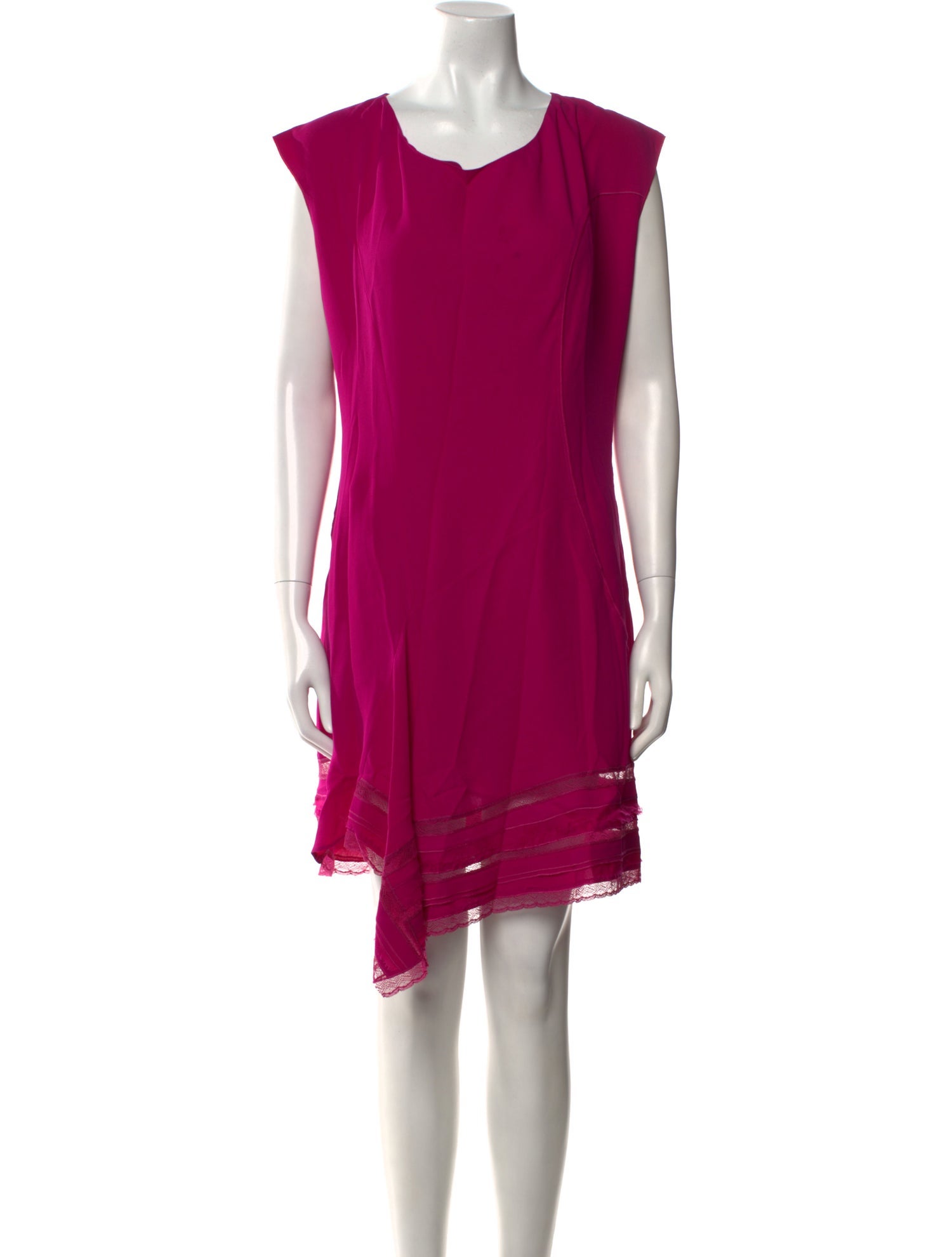 Nina Ricci Silk Knee-Length Dress