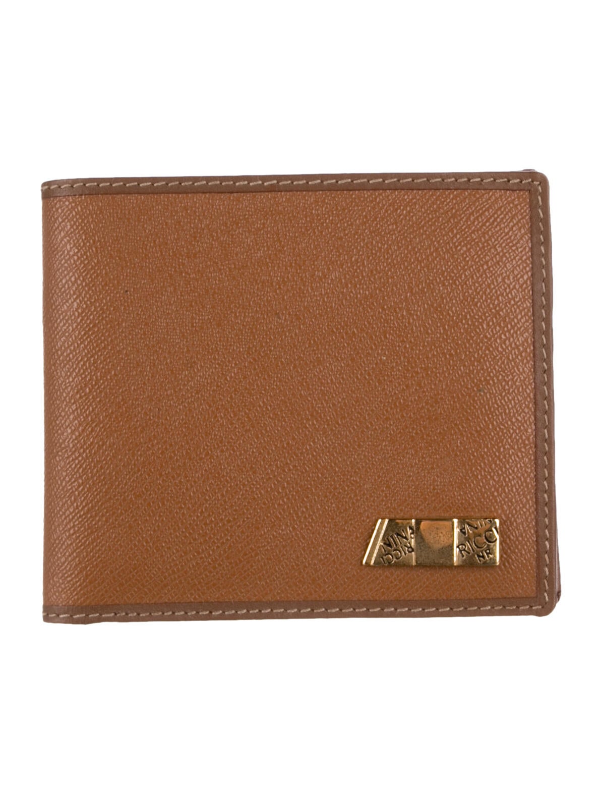 Nina Ricci Saffiano Leather Bifold Wallet