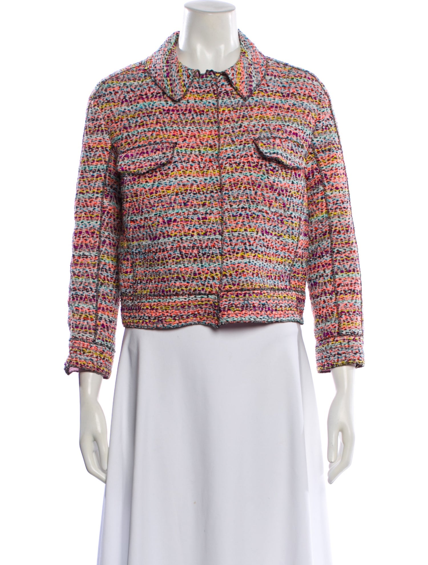 Nina Ricci Tweed Pattern Jacket