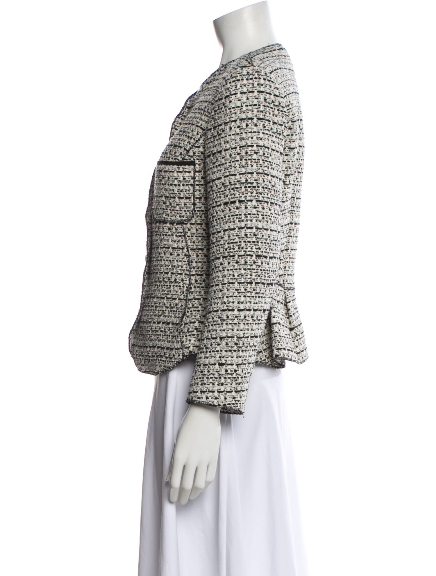 Nina Ricci Tweed Pattern Evening Jacket