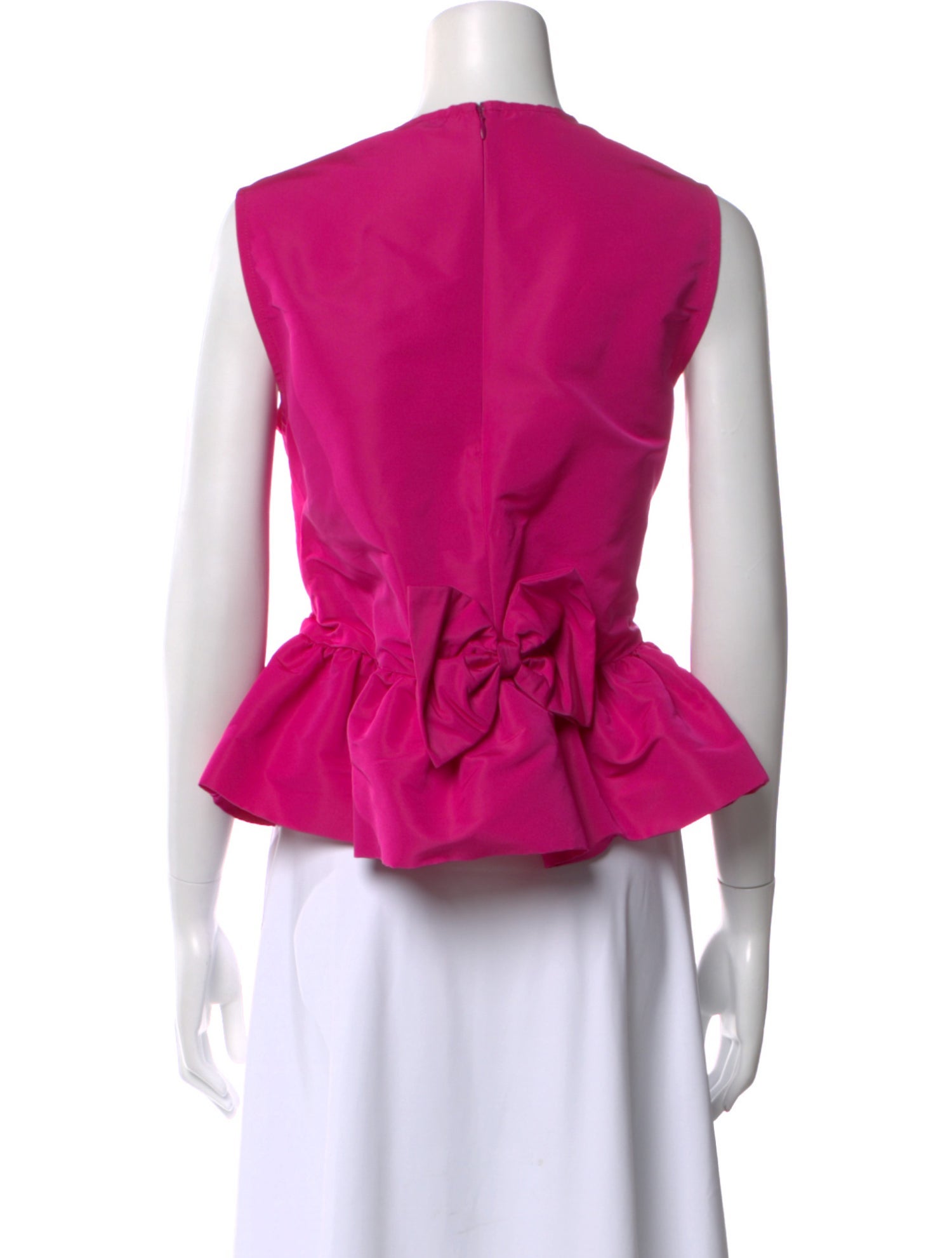 Nina Ricci Crew Neck Sleeveless Top