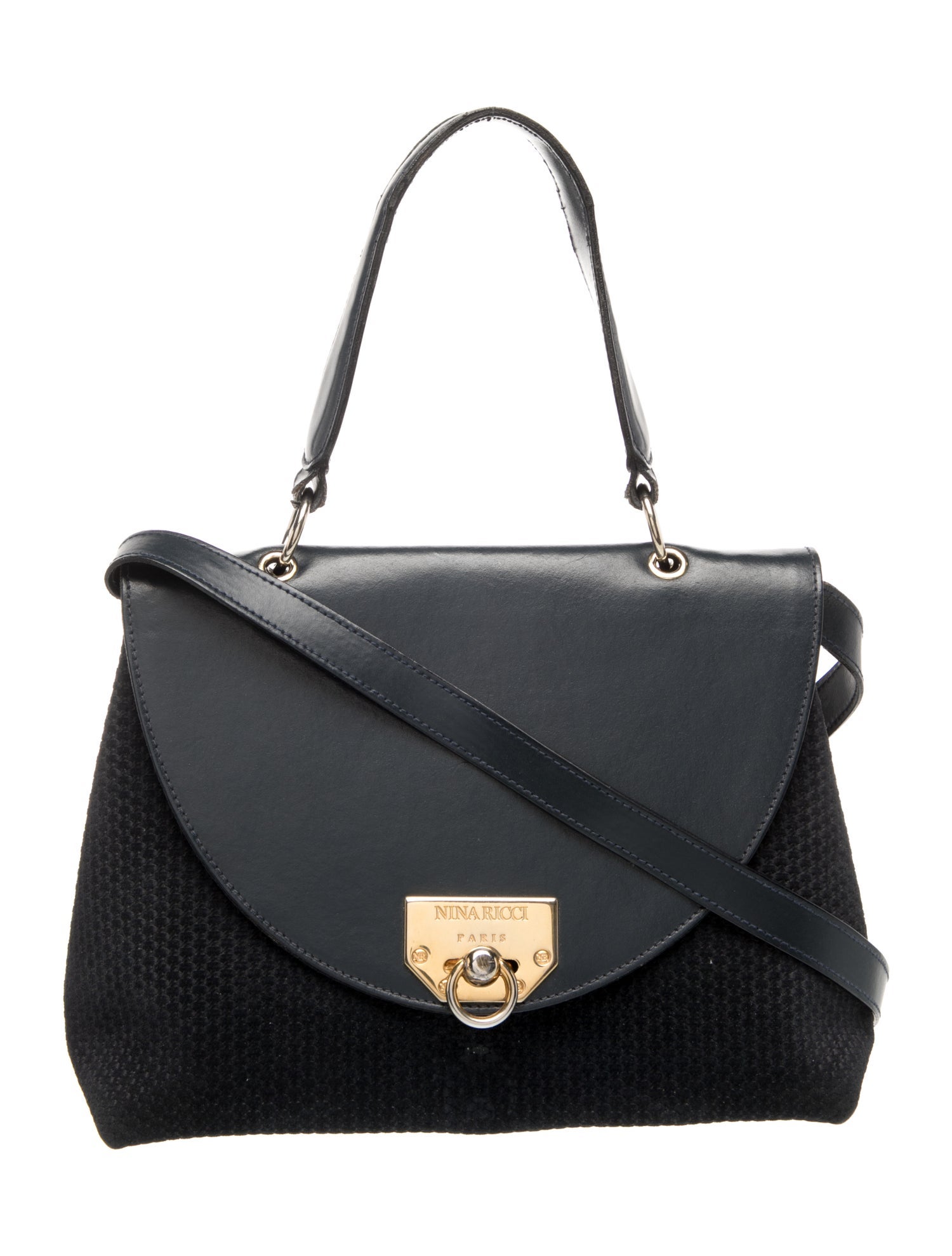 Nina Ricci Leather Top Handle Bag