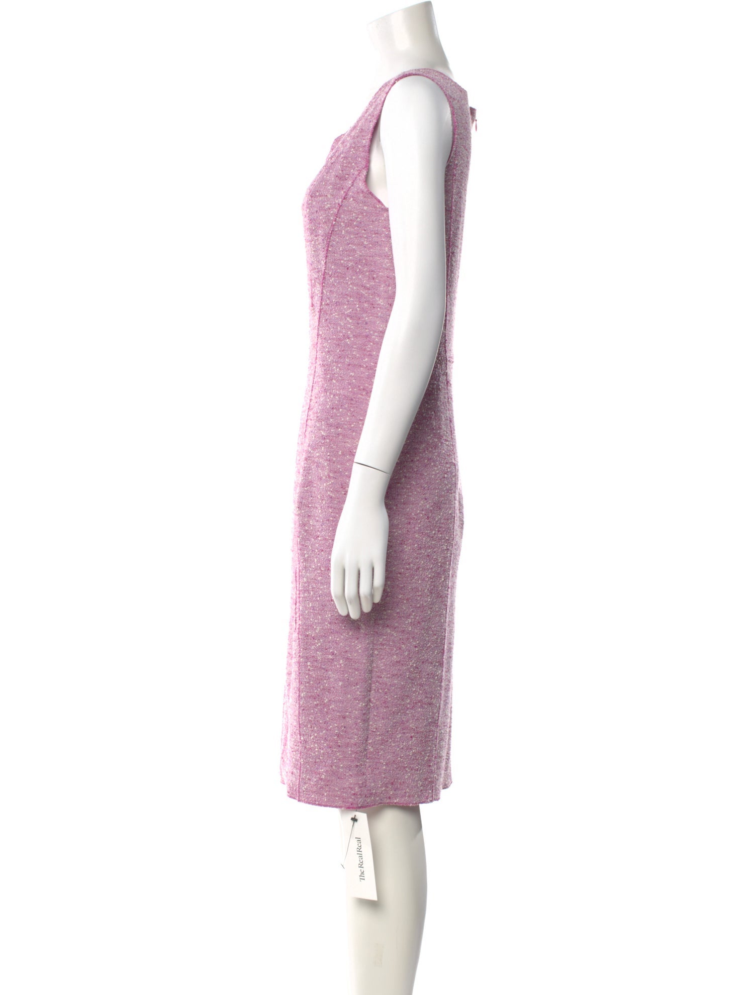 Nina Ricci Scoop Neck Knee-Length Dress w/ Tags