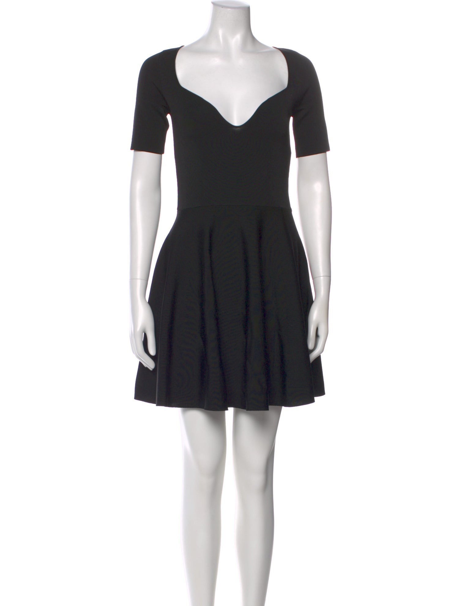Nina Ricci V-Neck Mini Dress