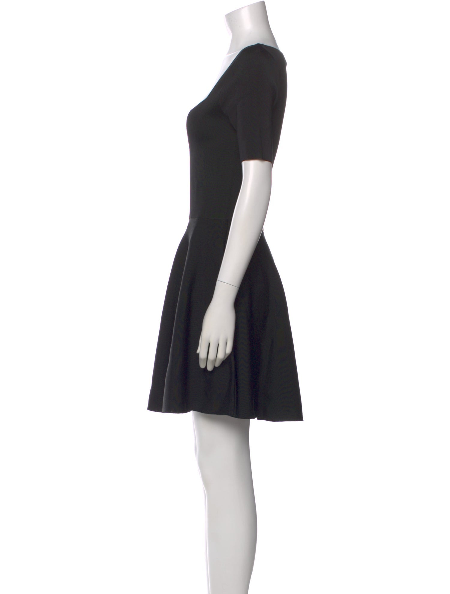 Nina Ricci V-Neck Mini Dress