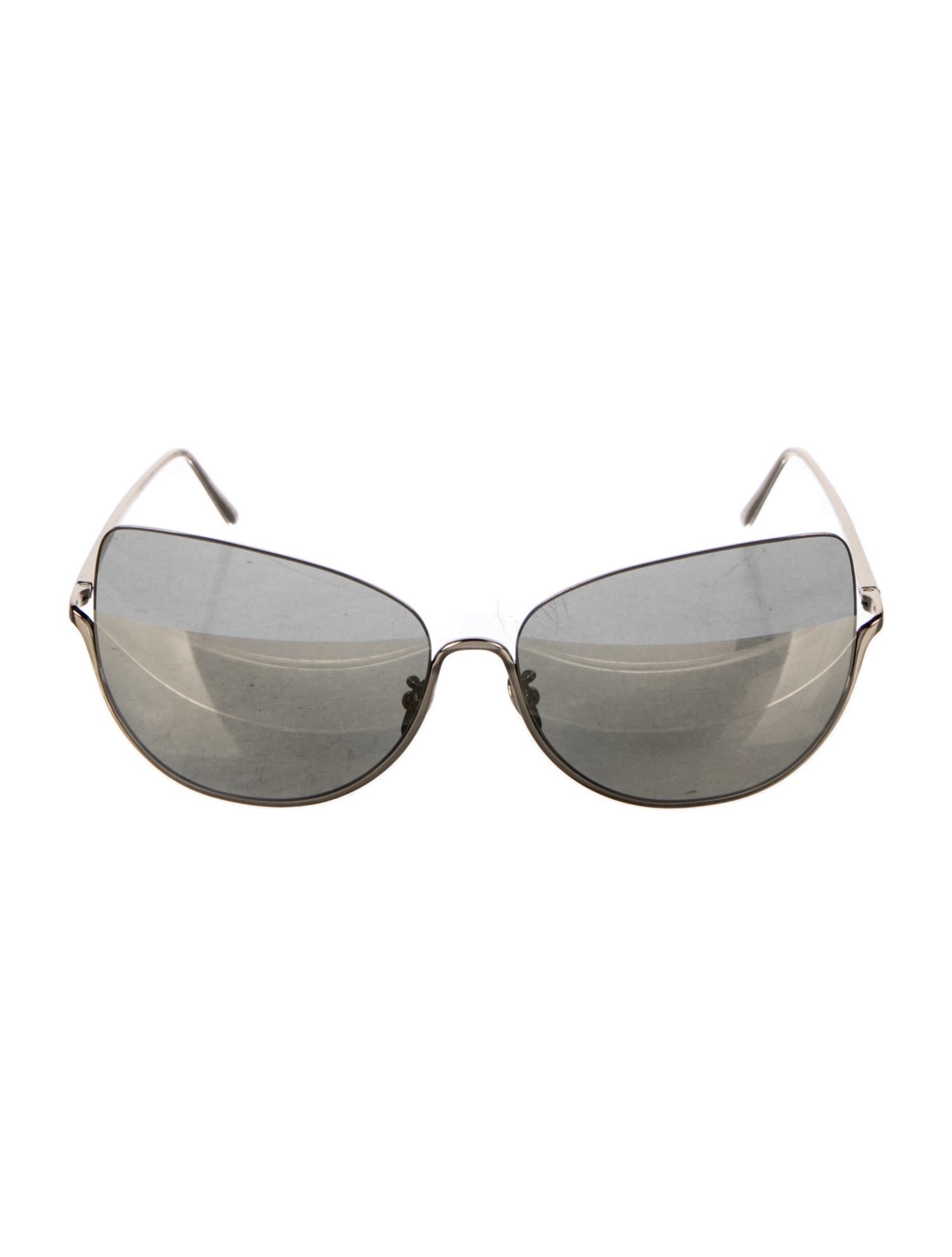 Nina Ricci Cat-Eye Mirrored Sunglasses