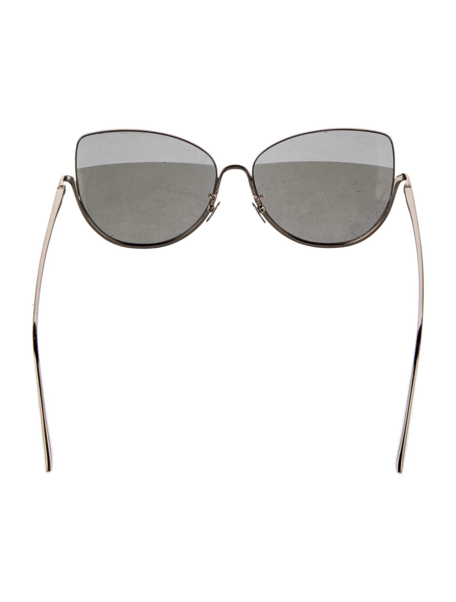 Nina Ricci Cat-Eye Mirrored Sunglasses