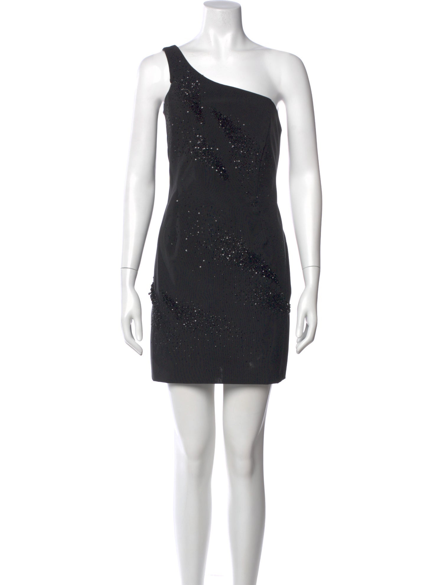 Nina Ricci One-Shoulder Mini Dress