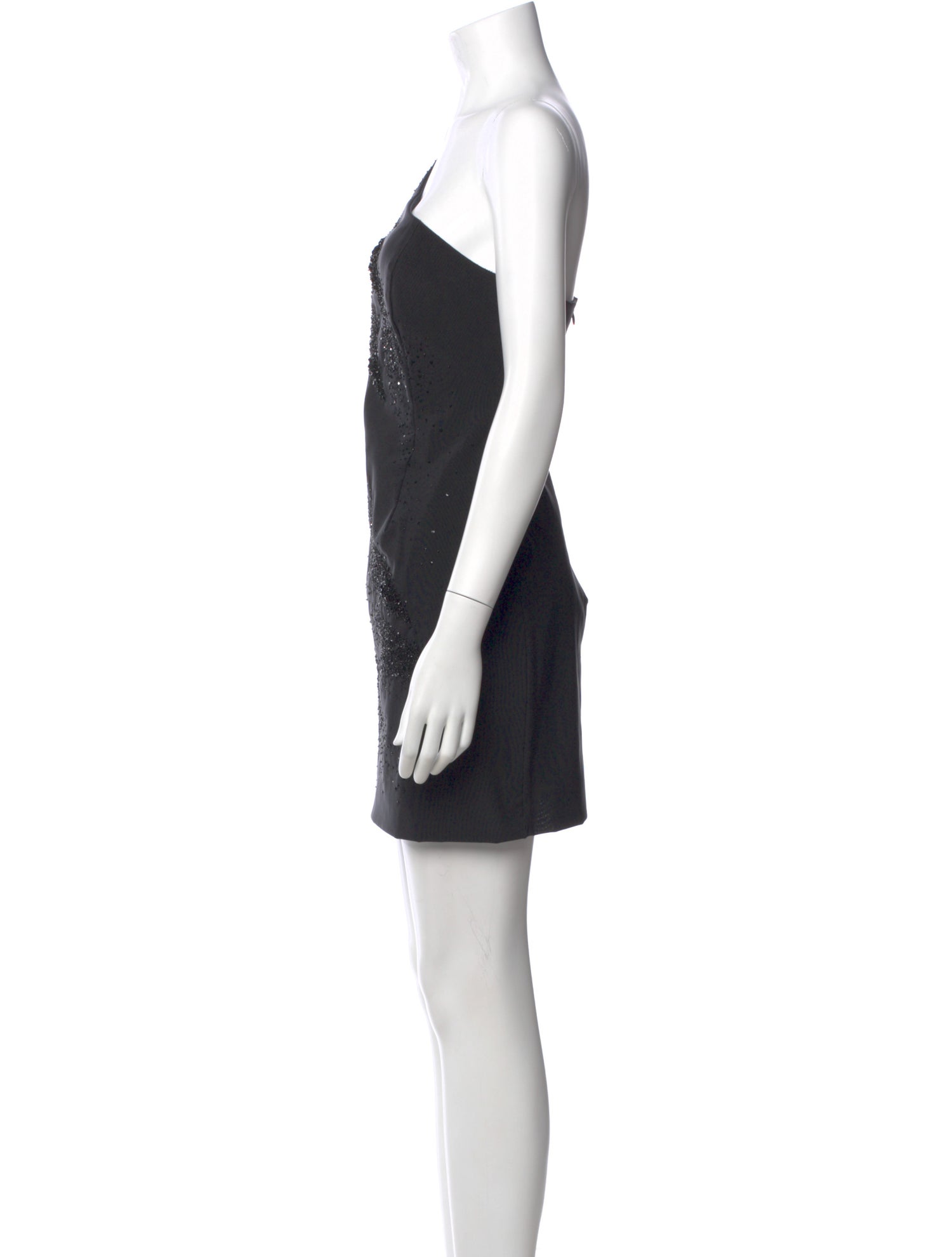 Nina Ricci One-Shoulder Mini Dress