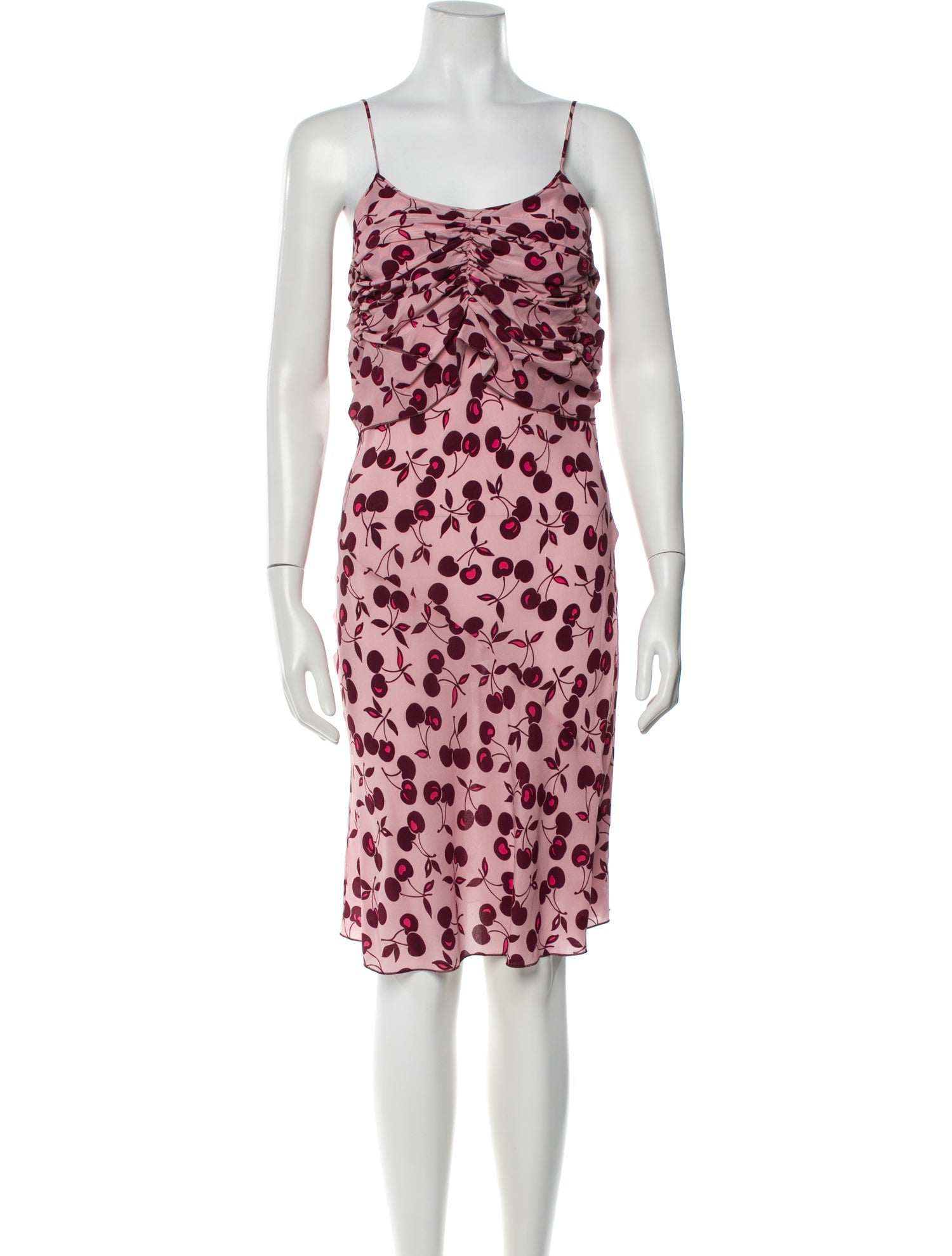 Nina Ricci Silk Knee-Length Dress