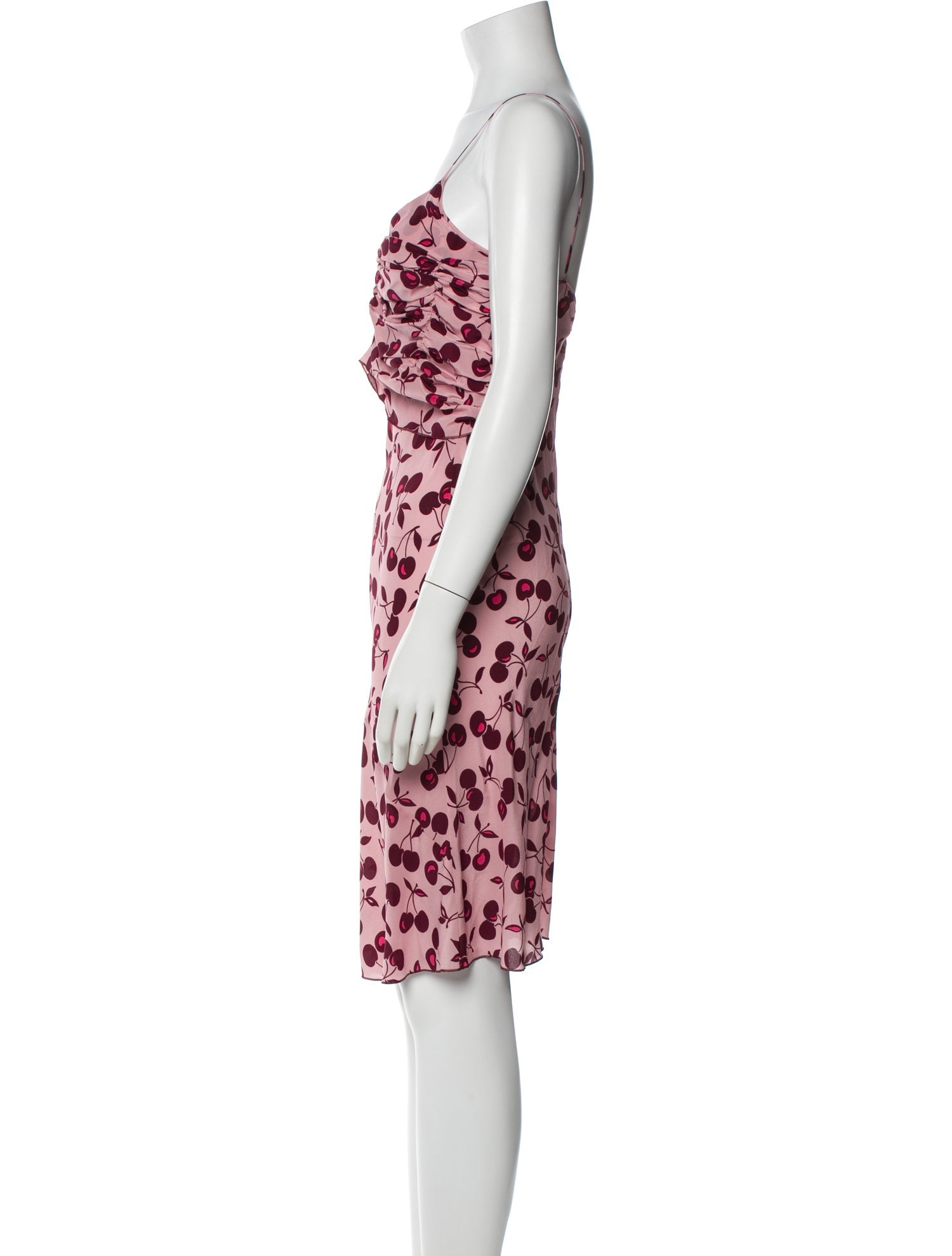 Nina Ricci Silk Knee-Length Dress