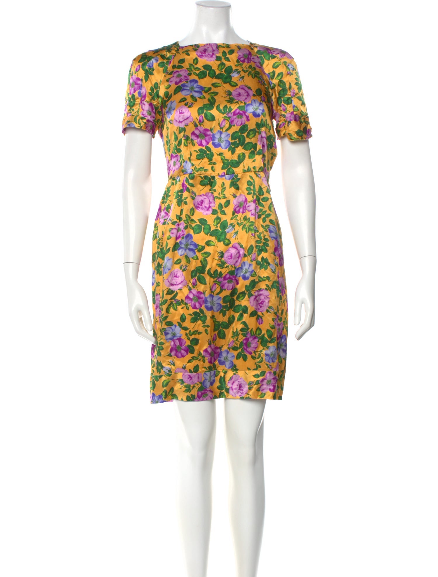Nina Ricci Silk Mini Dress