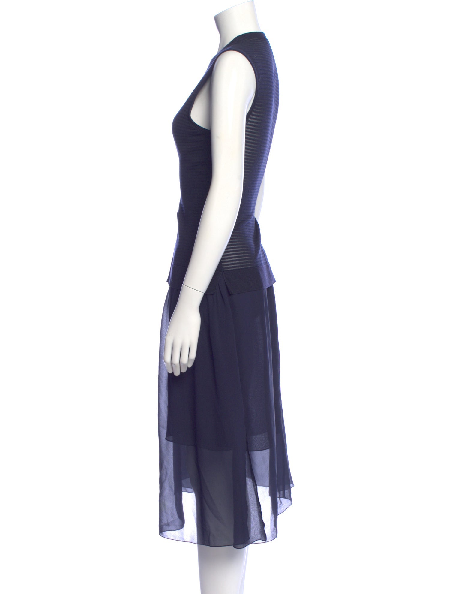 Nina Ricci Wool Midi Length Dress