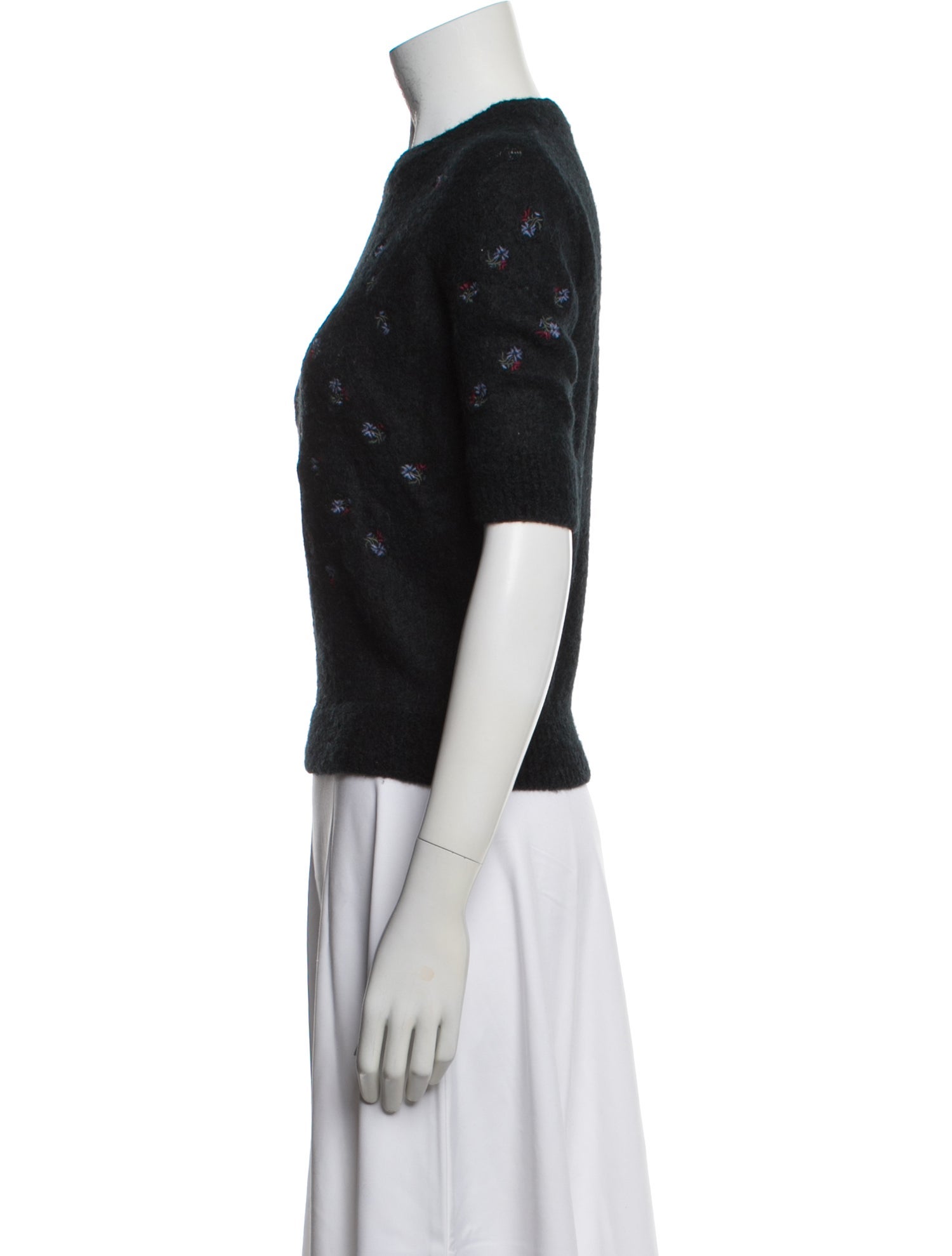 Nina Ricci Alpaca Crew Neck Sweater