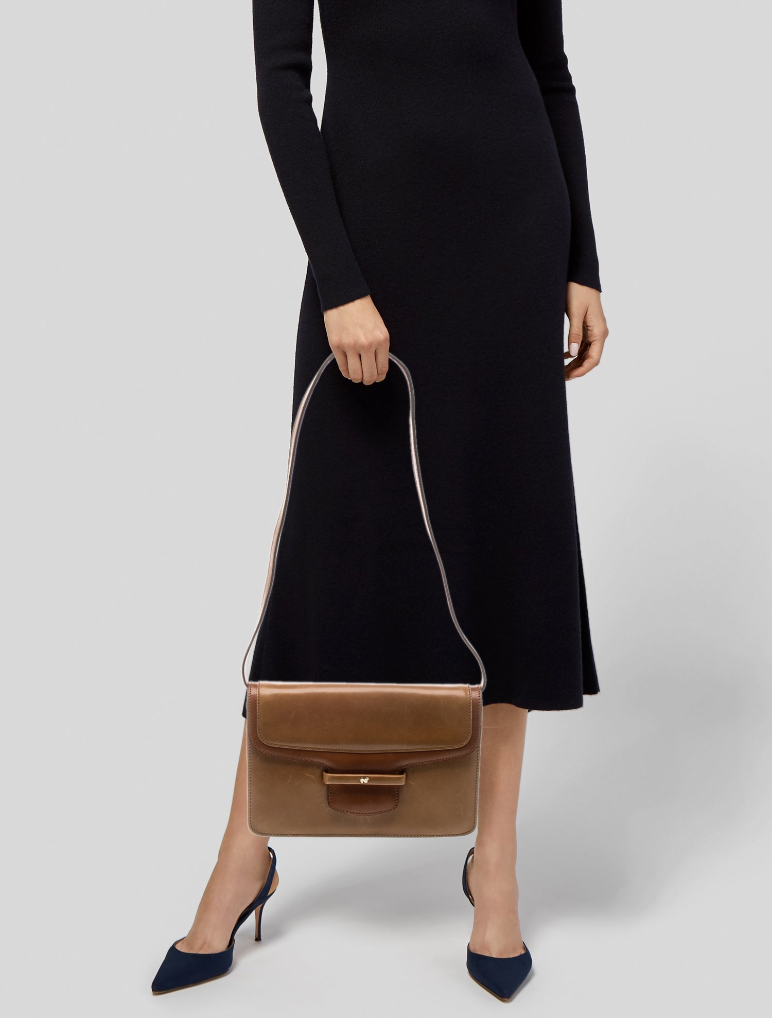 Nina Ricci Leather Crossbody Bag