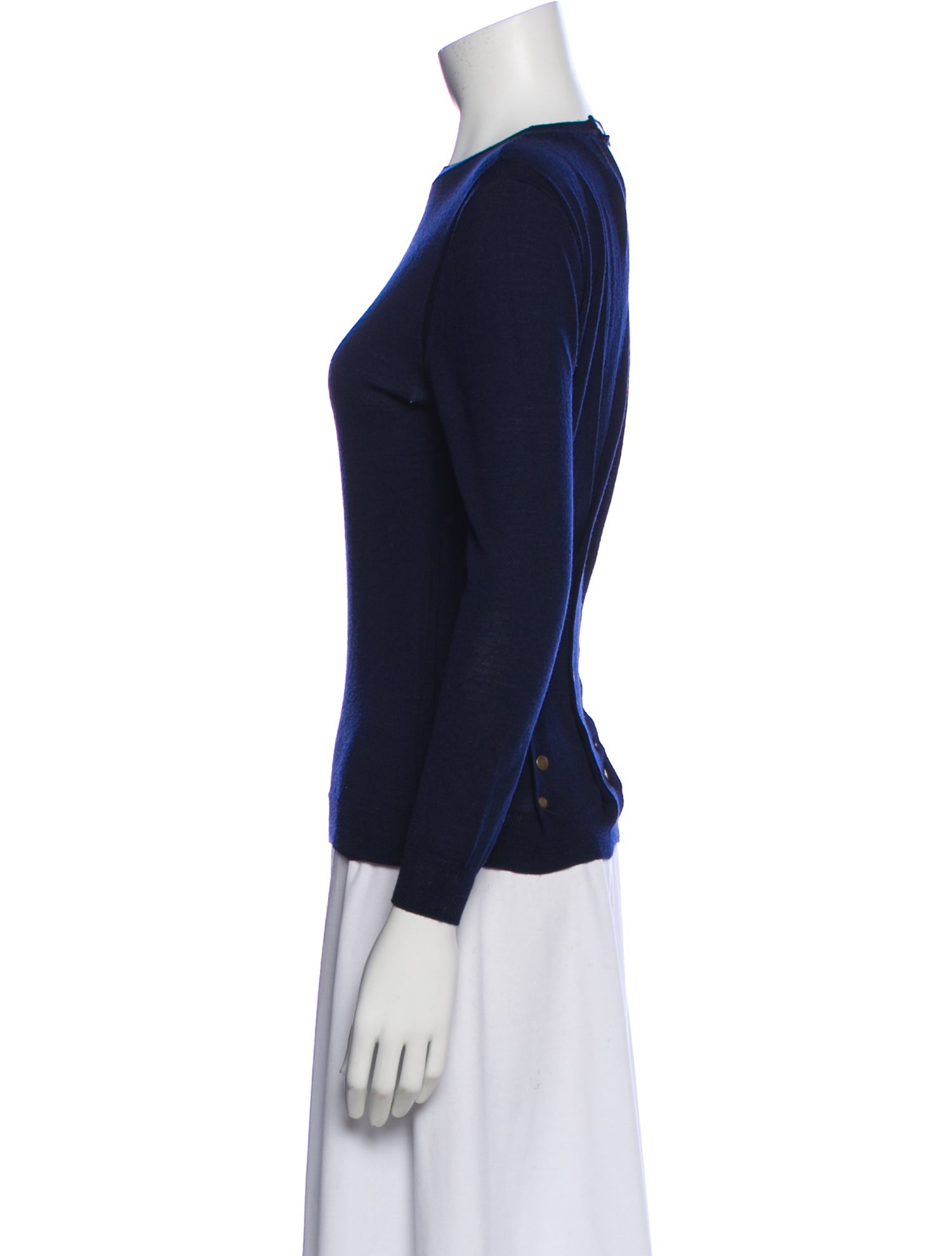 Nina Ricci Wool Bateau Neckline Sweater