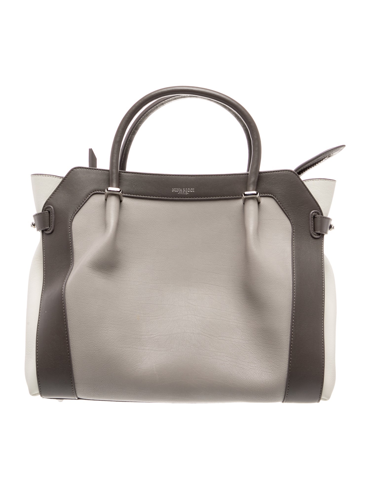 Nina Ricci Leather Top Handle Bag