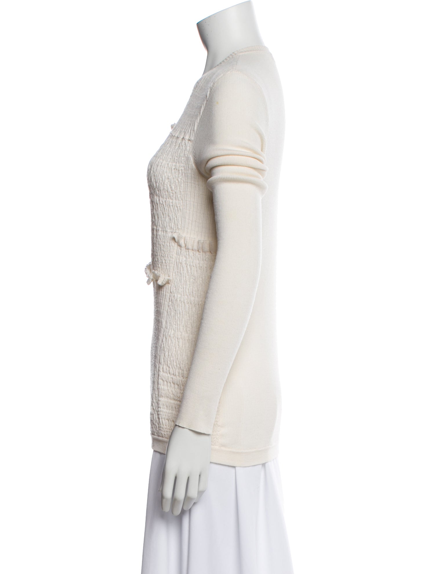 Nina Ricci Wool Crew Neck Top