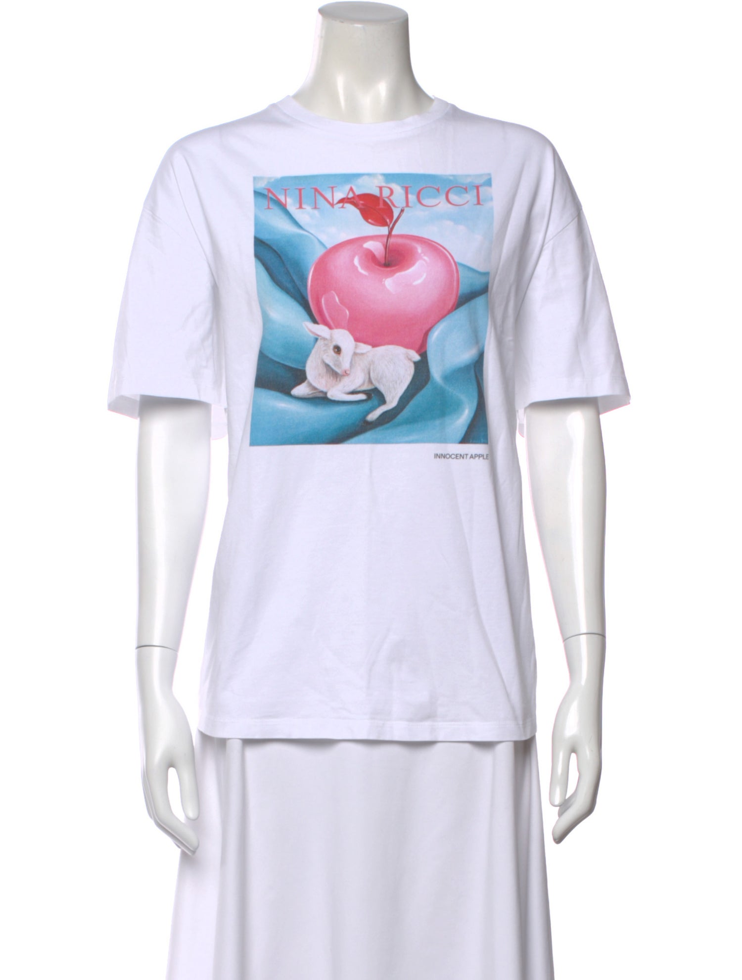 Nina Ricci Graphic Print Crew Neck T-Shirt