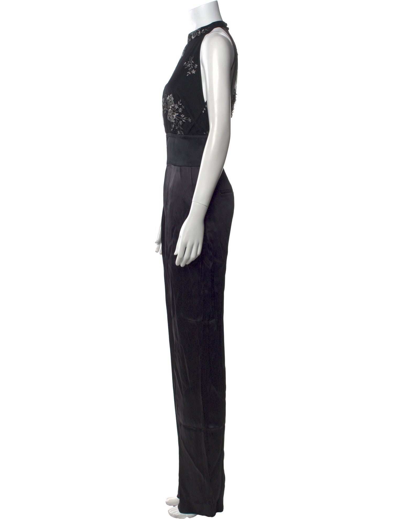 Nina Ricci Crew Neck Jumpsuit