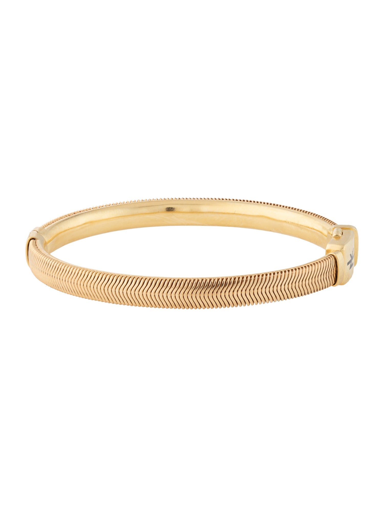 Nikos Koulis 18K Yellow Feelings Bangle