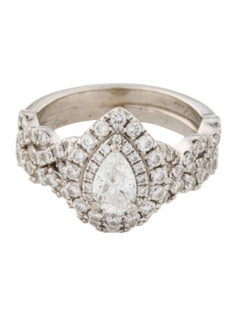 Neil Lane 1.46ctw Diamond Wedding Band Set