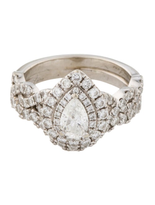 Neil Lane 1.46ctw Diamond Wedding Band Set