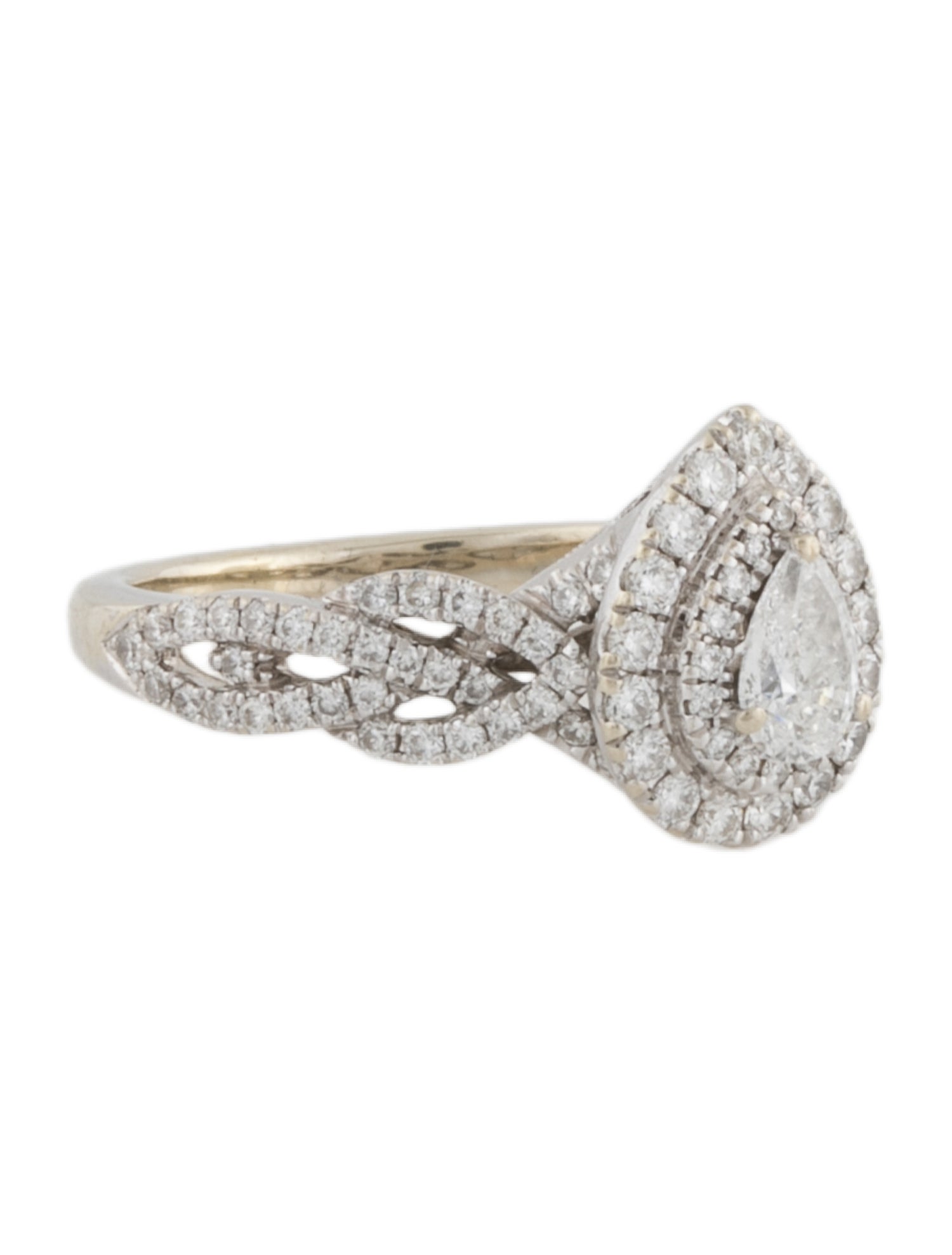 Neil Lane 14K Diamond Double Halo Engagement Ring