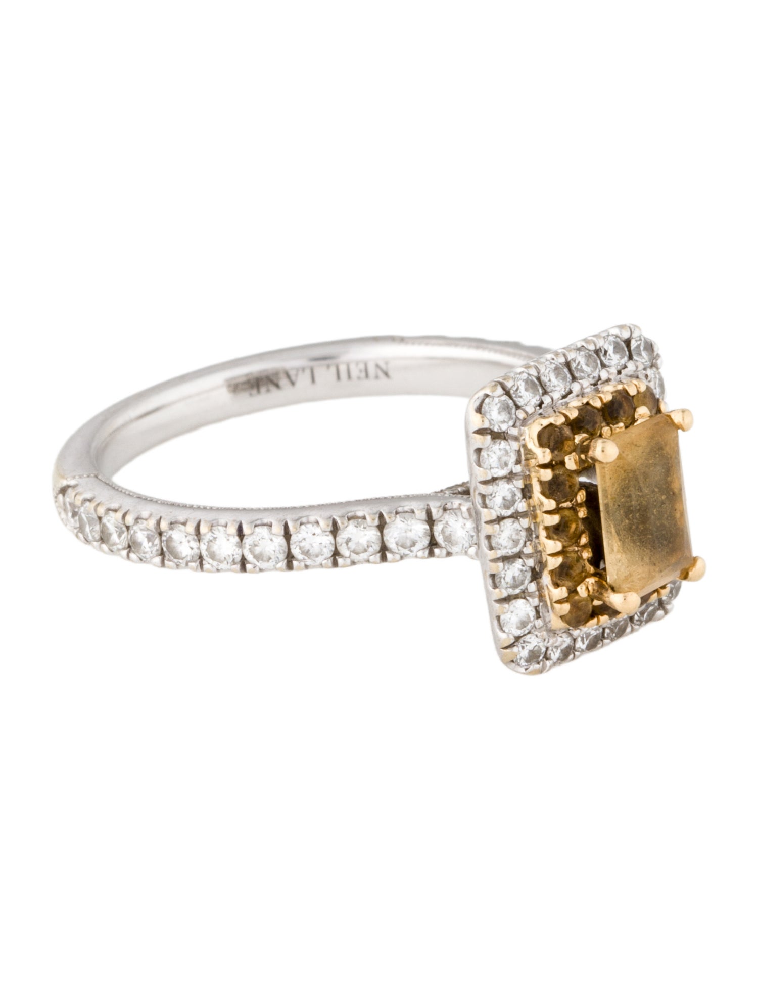 Neil Lane 14K Quartz & Diamond Cocktail Ring