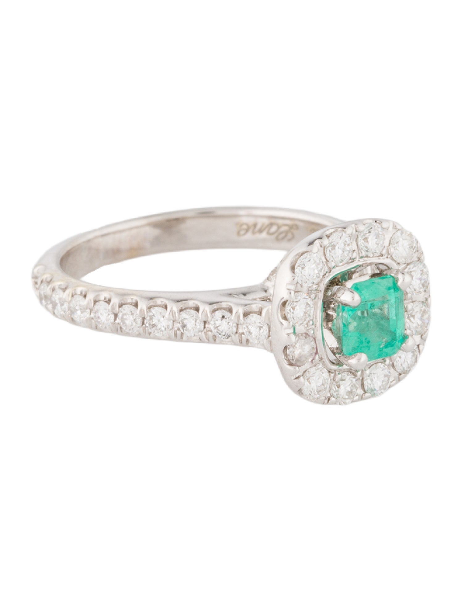 Neil Lane 14K Emerald & Diamond Cocktail Ring