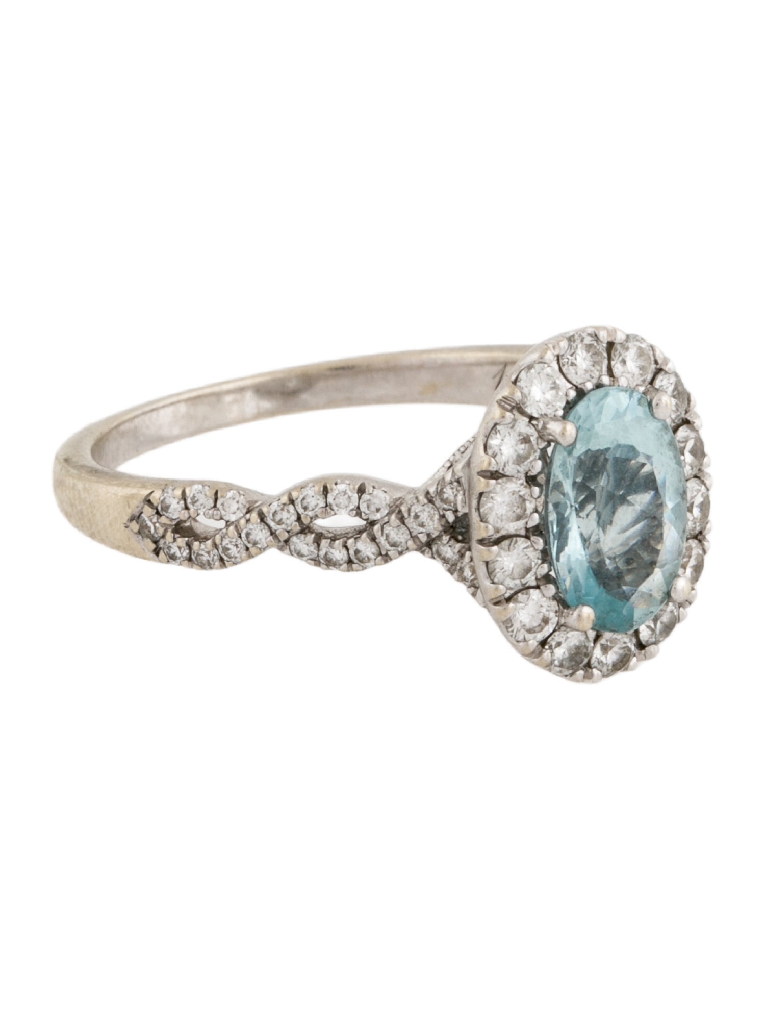 Neil Lane 14K Aquamarine & Diamond Cocktail Ring