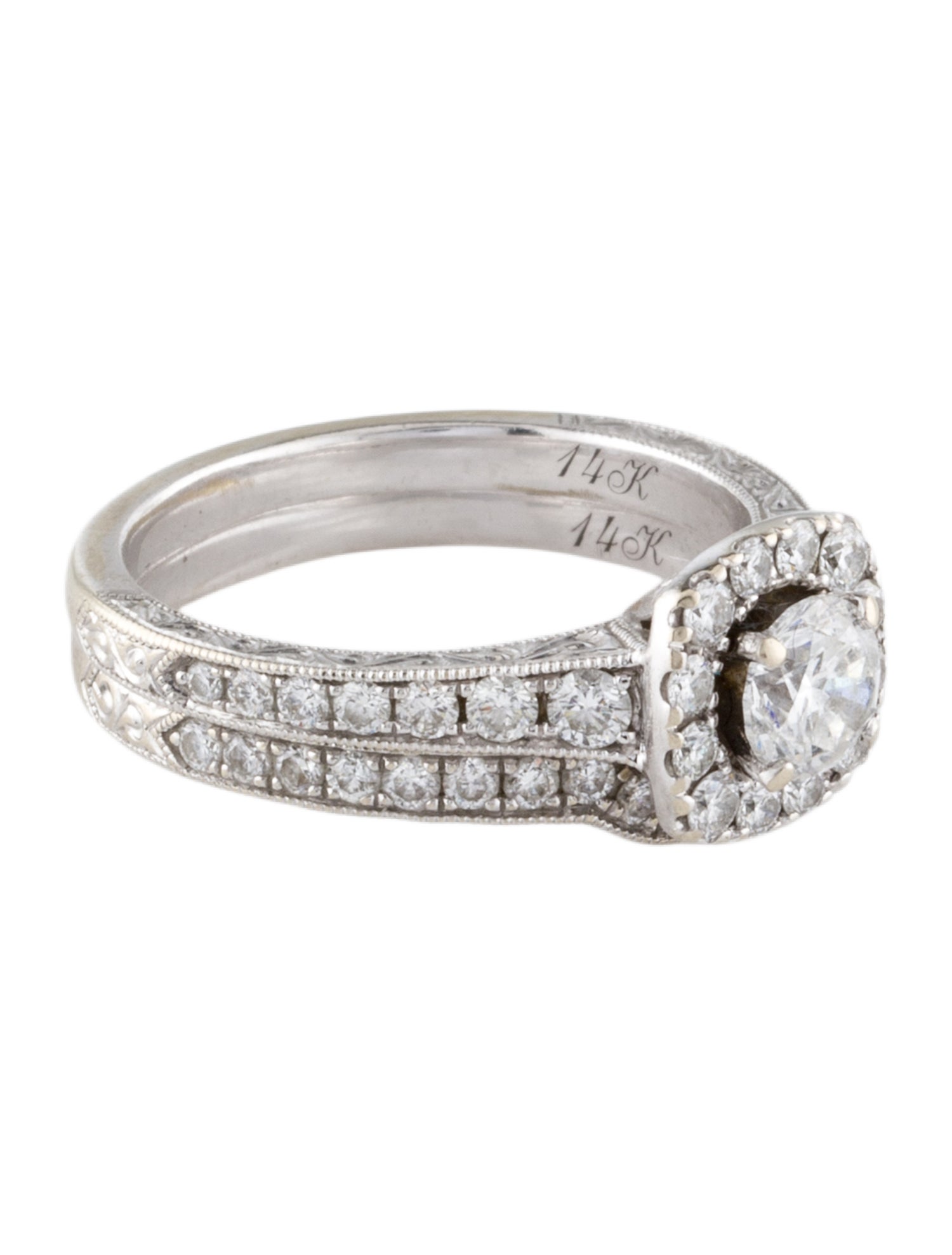 Neil Lane 14K 1.44ctw Diamond Wedding Set