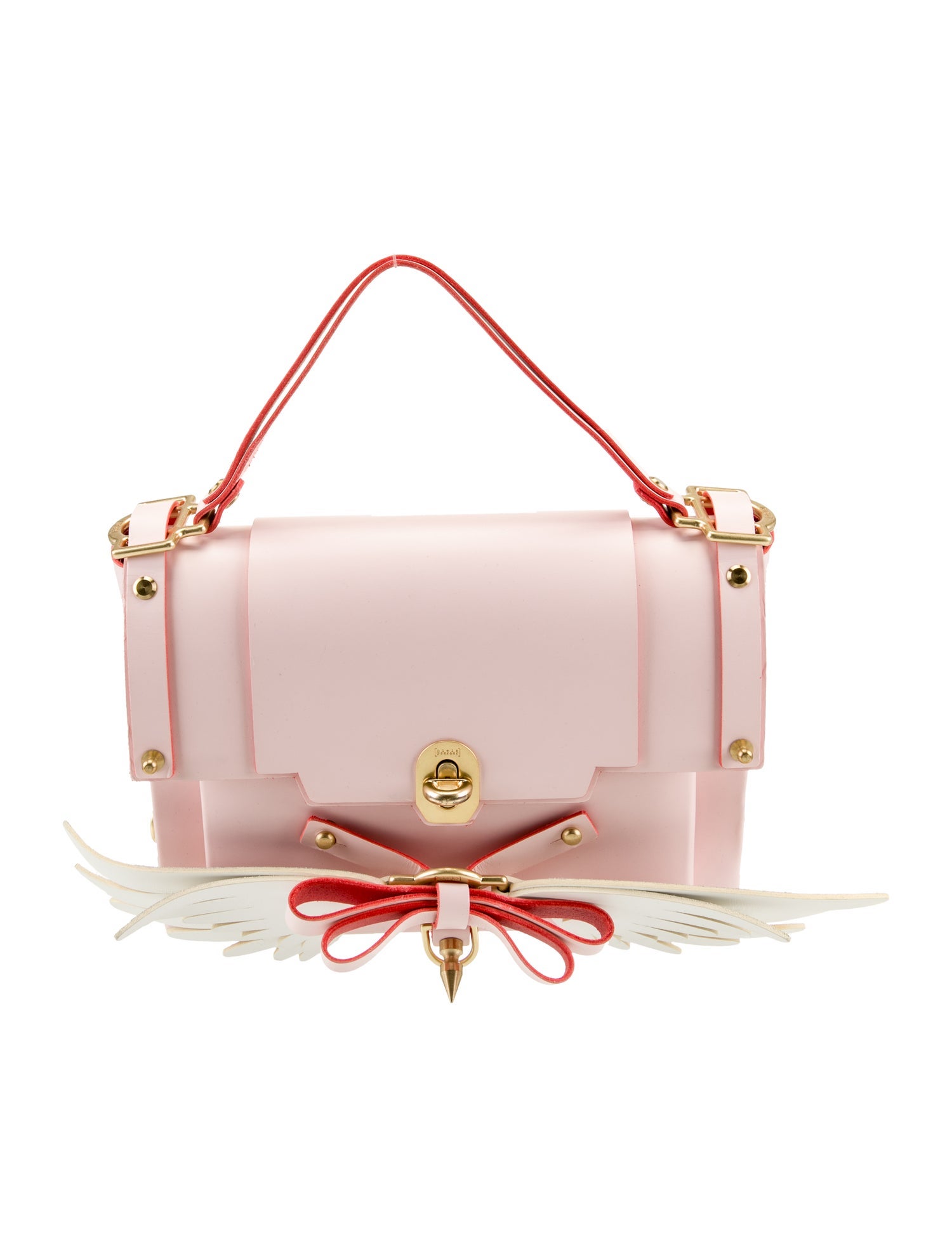 Niels Peeraer Leather Top Handle Bag