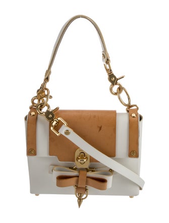 Niels Peeraer Leather Shoulder Bag