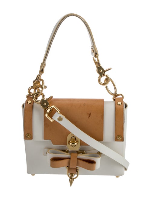 Niels Peeraer Leather Shoulder Bag