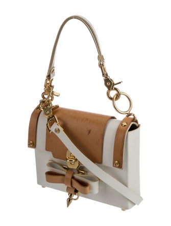 Niels Peeraer Leather Shoulder Bag