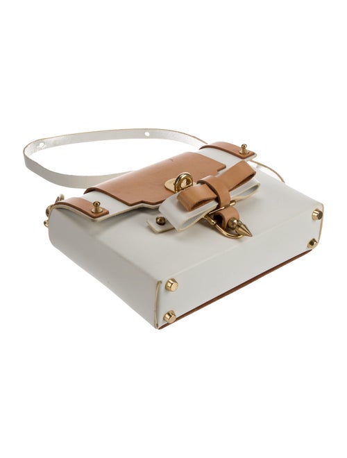 Niels Peeraer Leather Shoulder Bag