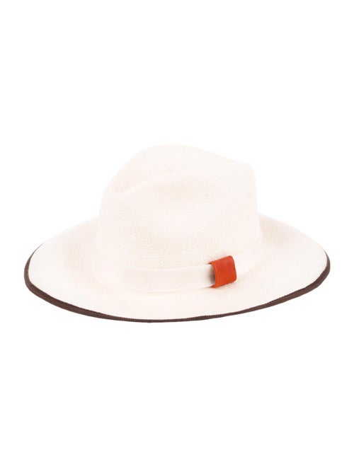 Noel Stewart Straw Wide-Brim Hat