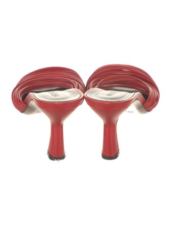 Neous Leather Printed Slides