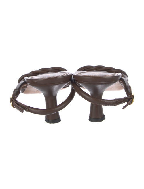 Neous Leather Slingback Sandals