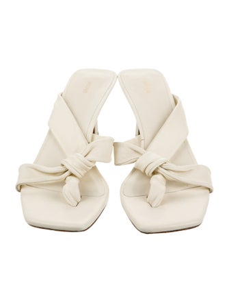 Neous Leather Slides