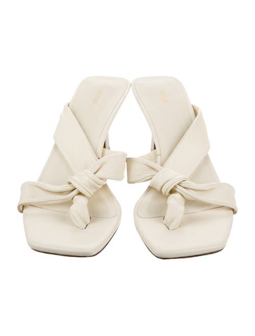 Neous Leather Slides