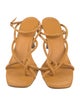 Neous Leather T-Strap Sandals