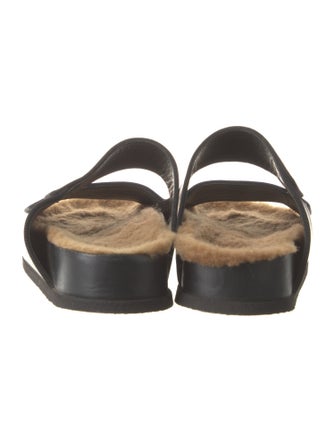 Neous Leather Printed Slides