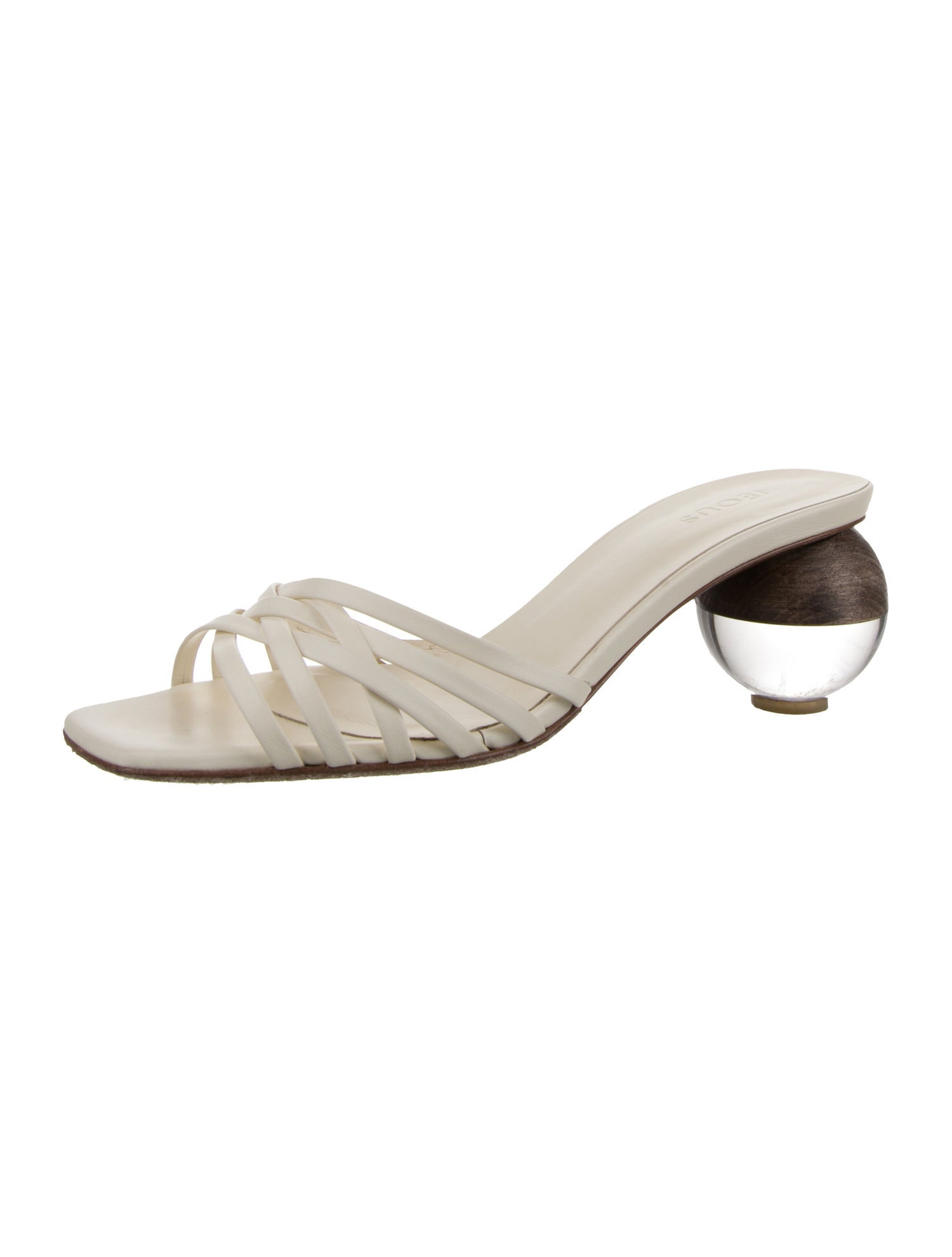 Neous Leather Slides