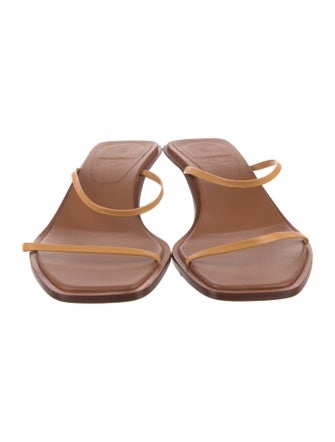 Neous Leather Leather Trim Embellishment Slides